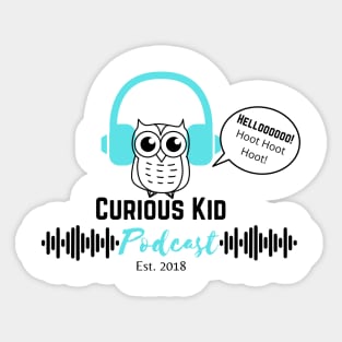 Curious Kid Podcast 2021 Sticker